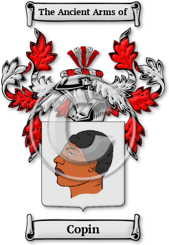 Copin Family Crest Download (jpg) Legacy Series - 150 DPI