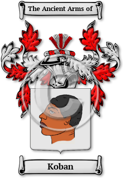 Koban Family Crest Download (jpg) Legacy Series - 150 DPI