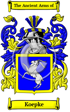 Koepke Family Crest/Coat of Arms