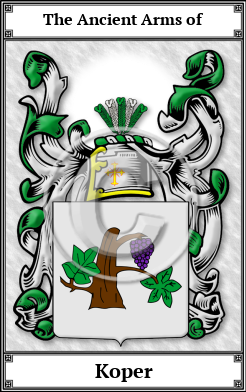 Koper Family Crest Download (JPG)  Book Plated - 150 DPI