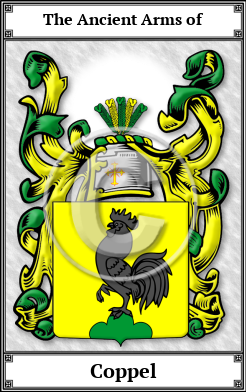 Coppel Family Crest Download (JPG)  Book Plated - 150 DPI