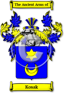 Kosak Family Crest Download (jpg) Legacy Series - 150 DPI