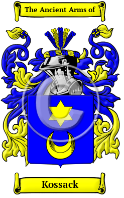Kossack Family Crest Download (JPG) Heritage Series - 600 DPI