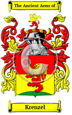 Krenzel Family Crest/Coat of Arms