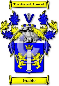 Grable Family Crest Download (JPG) Legacy Series - 600 DPI