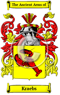 Kraebs Family Crest/Coat of Arms
