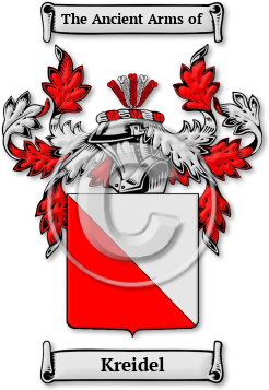 Kreidel Family Crest Download (jpg) Legacy Series - 150 DPI