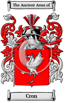 Cron Family Crest/Coat of Arms