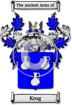 Krug Family Crest Download (jpg) Legacy Series - 150 DPI