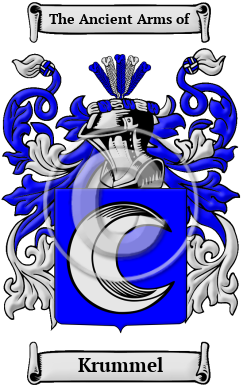 Krummel Family Crest/Coat of Arms