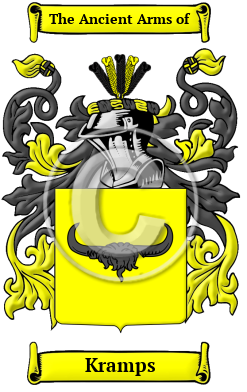 Kramps Family Crest Download (JPG) Heritage Series - 600 DPI