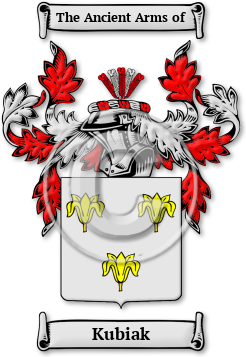 Kubiak Family Crest Download (jpg) Legacy Series - 150 DPI