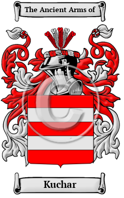 Kuchar Family Crest/Coat of Arms