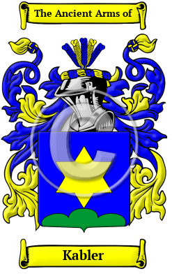 Kabler Family Crest/Coat of Arms