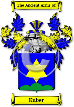 Kuber Family Crest Download (jpg) Legacy Series - 150 DPI