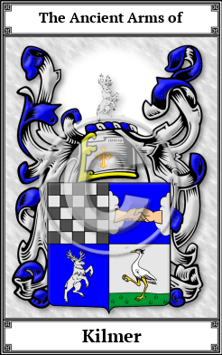 Kilmer Family Crest Download (JPG)  Book Plated - 150 DPI