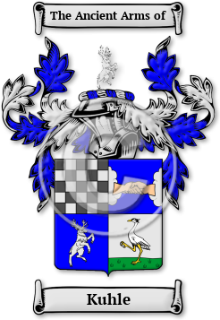 Kuhle Family Crest Download (jpg) Legacy Series - 150 DPI