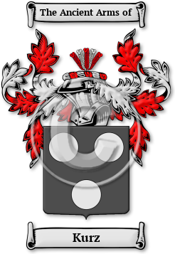 Kurz Family Crest Download (JPG) Legacy Series - 300 DPI
