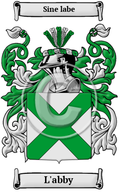 L'abby Family Crest/Coat of Arms