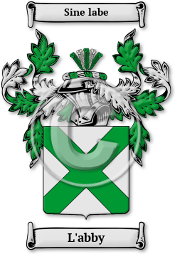 L'abby Family Crest Download (JPG) Legacy Series - 600 DPI