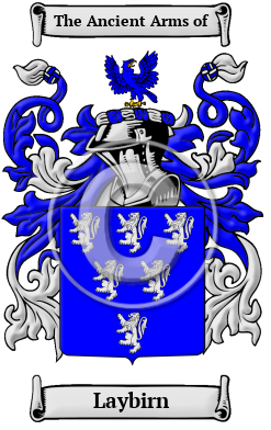 Laybirn Family Crest/Coat of Arms