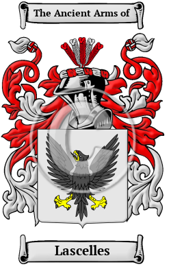 Lascelles Family Crest/Coat of Arms
