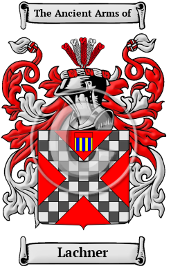 Lachner Family Crest/Coat of Arms