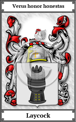 Laycock Family Crest Download (JPG) Book Plated - 600 DPI