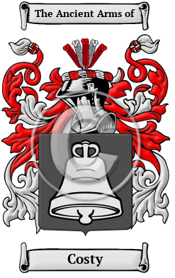 Costy Family Crest/Coat of Arms