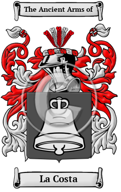La Costa Family Crest/Coat of Arms