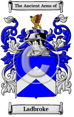 Ladbroke Family Crest/Coat of Arms