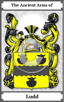 Ludd Family Crest Download (JPG)  Book Plated - 150 DPI
