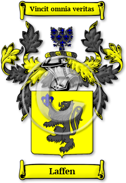 Laffen Family Crest Download (JPG) Legacy Series - 600 DPI