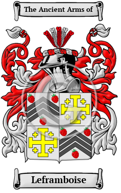 Leframboise Family Crest/Coat of Arms