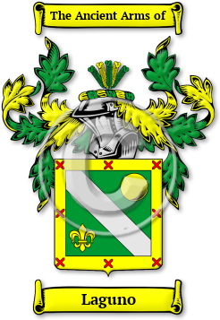 Laguno Family Crest Download (jpg) Legacy Series - 150 DPI