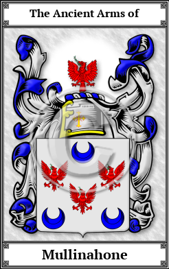 Mullinahone Family Crest Download (JPG) Book Plated - 600 DPI