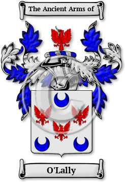 O'Lally Family Crest Download (jpg) Legacy Series - 150 DPI