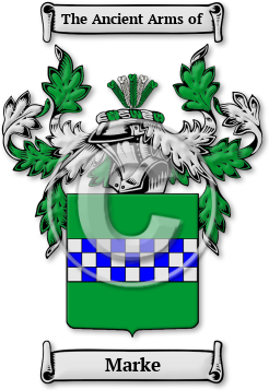 Marke Family Crest Download (jpg) Legacy Series - 150 DPI