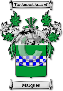 Marques Family Crest Download (JPG) Legacy Series - 600 DPI