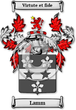 Lamm Family Crest Download (jpg) Legacy Series - 150 DPI