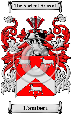 L'ambert Family Crest/Coat of Arms