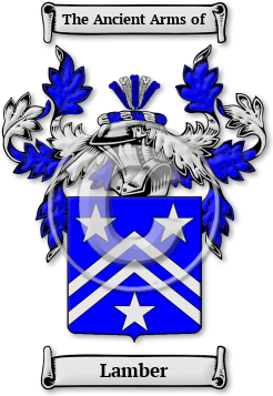 Lamber Family Crest Download (jpg) Legacy Series - 150 DPI