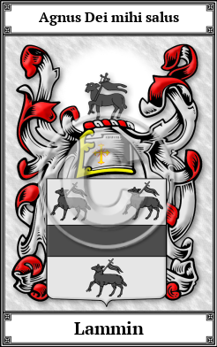 Lammin Family Crest Download (JPG)  Book Plated - 150 DPI