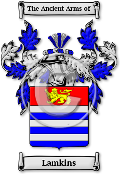 Lamkins Family Crest Download (JPG) Legacy Series - 600 DPI