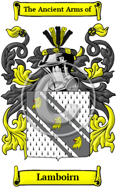 Lamboirn Family Crest/Coat of Arms