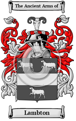Lambton Family Crest/Coat of Arms