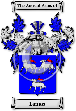 Lamas Family Crest Download (JPG) Legacy Series - 300 DPI