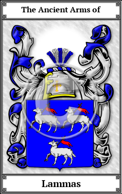 Lammas Family Crest Download (JPG)  Book Plated - 150 DPI