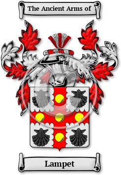 Lampet Family Crest Download (jpg) Legacy Series - 150 DPI