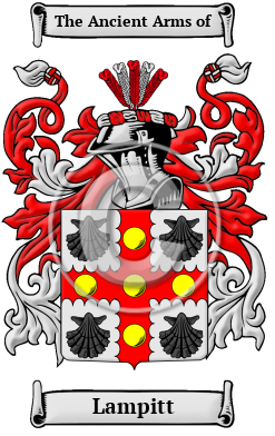 Lampitt Family Crest/Coat of Arms
